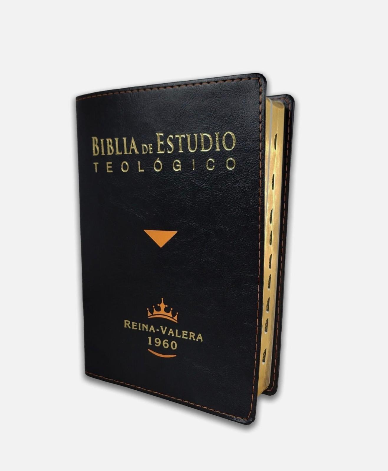 Biblia De Estudio Teologico Con Index RV1960 - Imagen 2